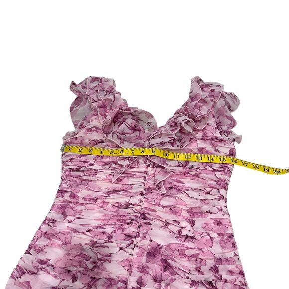 NWOT Cinq a Sept Portra Dress in Vibrant Plum Size 6 - Picture 7 of 8